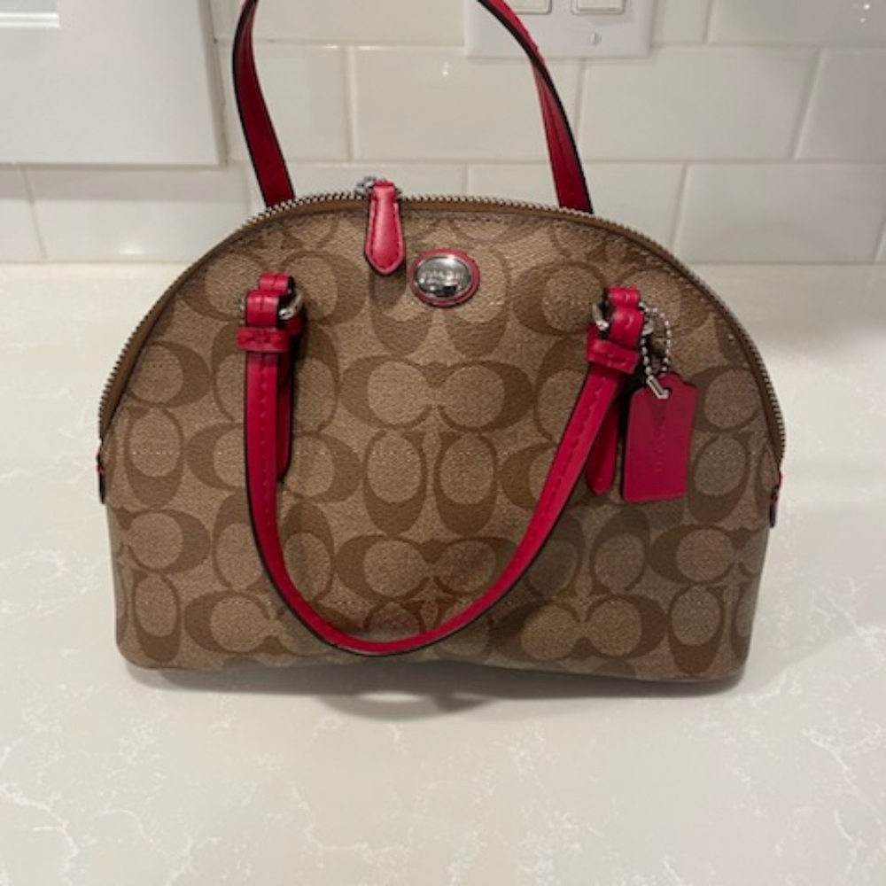 Coach monogram purse
